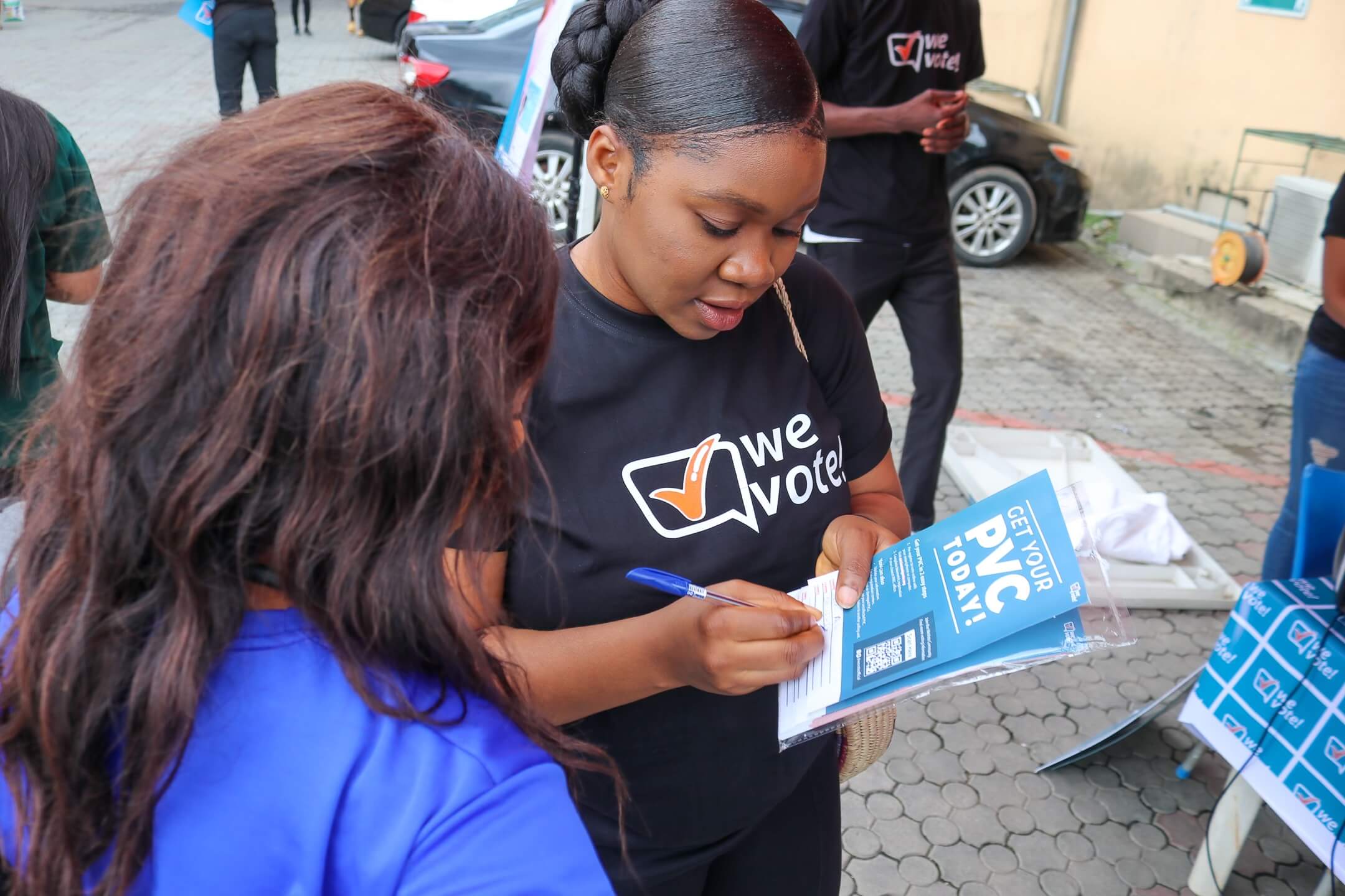 WeVote Nigeria PVC Drive
